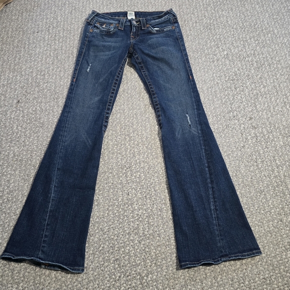 TRUE RELIGION ultra Low Rise Jeans - Picture 2 of 5